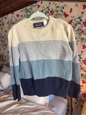 the children’s place colorblock sweater size 4T